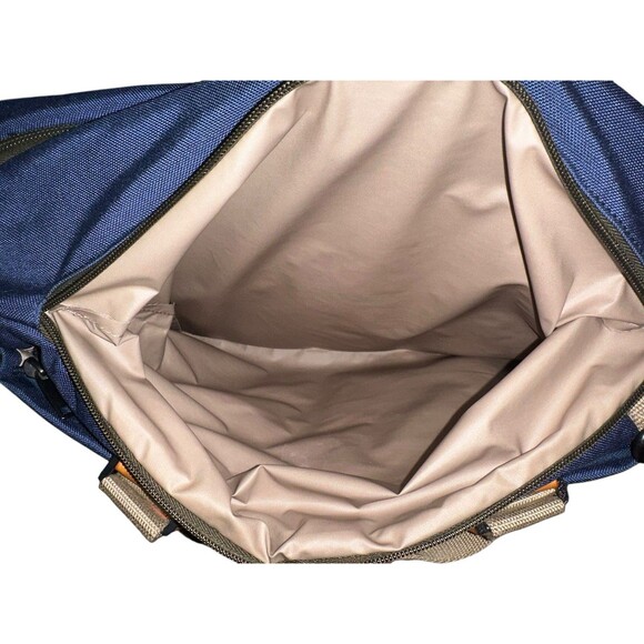 MONYKER WEEKENDER TRAVEL BAG 3In1 NYLON BLUE GREEN VERSATILE CONVERTIBLE DURABLE - Picture 15 of 16